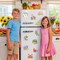 30 Set Kids DIY Coloring Fridge Magnets Craft Kit – Make Your Own Beach Summer Magnet Art Activity Set, Classroom Creative Art Supplies, Birthday Party Favors, School & Camp Craft Project